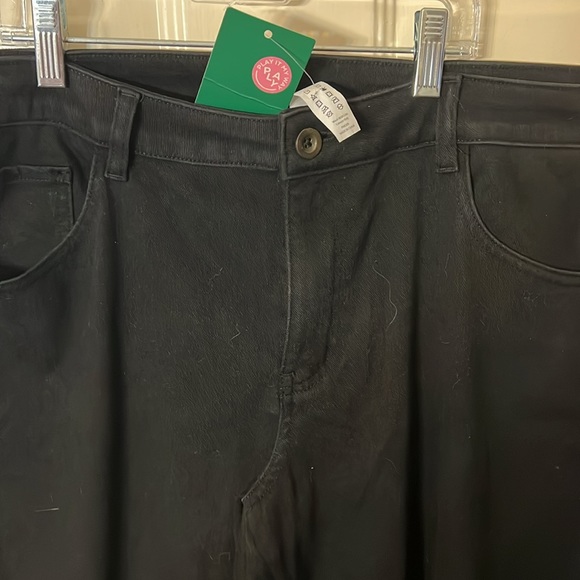 Womens Halara Black Jean leggings Size 1X NWT - Picture 7 of 8